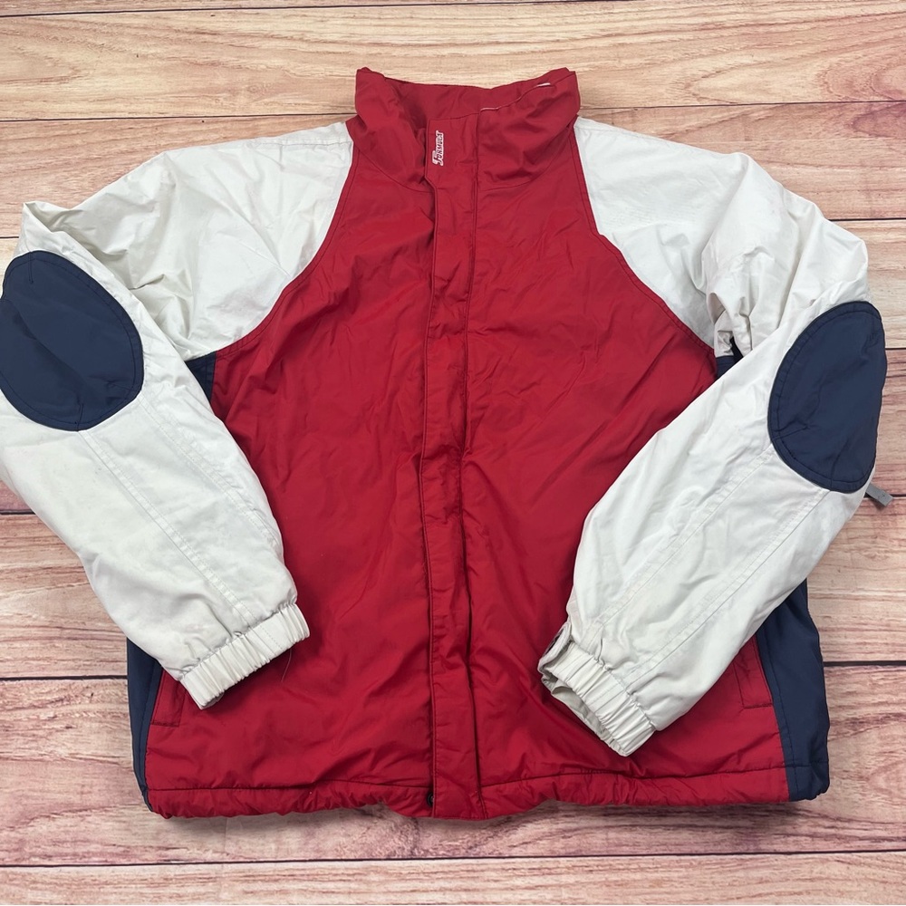 Vintage Burton Formula Snowboard Jacket Women’s M Red White Blue*